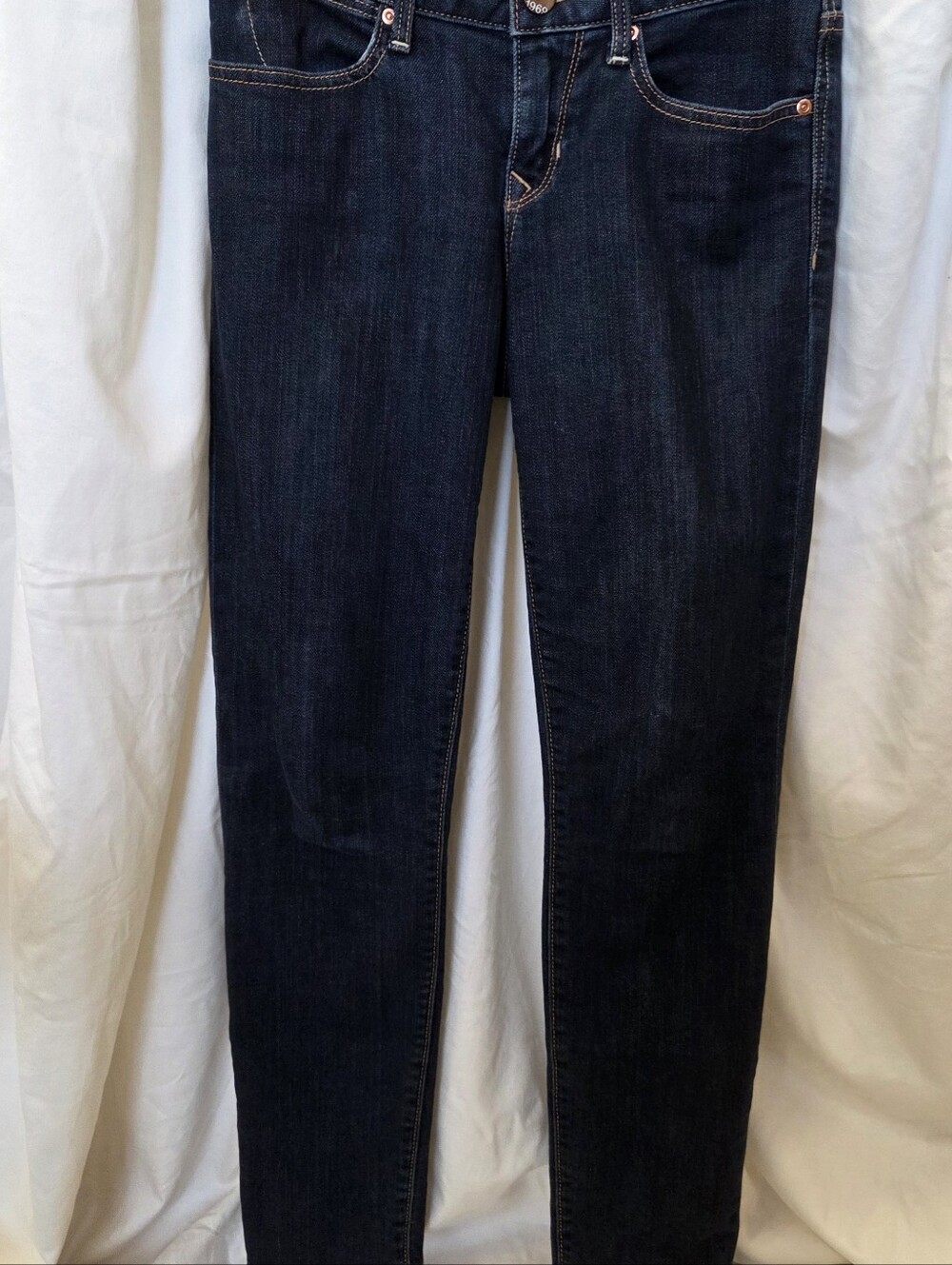 Gap Classic Womens Dark Blue Skinny Denim Jeans